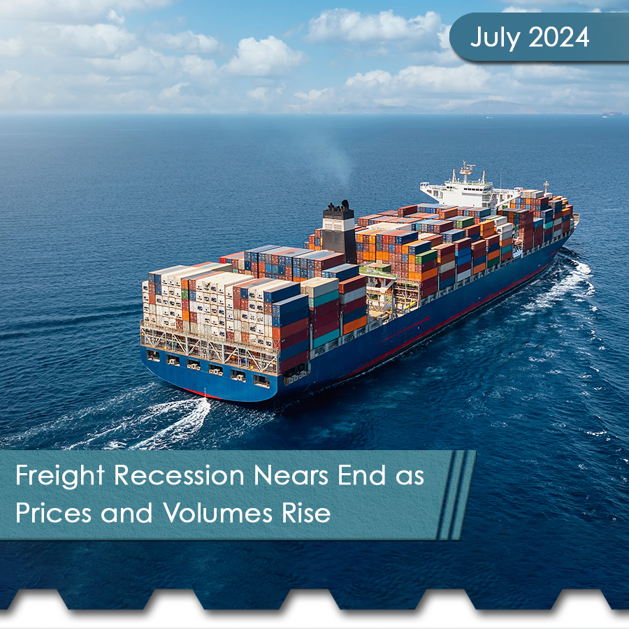 Freight Recession Nears End as Prices and Volumes Rise 9 Freight Recession Nears Square - The Chemical Company